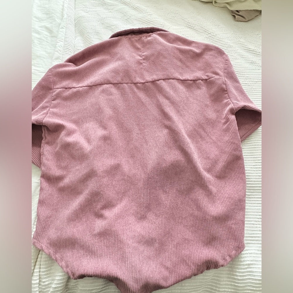Pink Button-Up Shirt - Picture 8 of 8